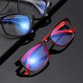 

Fashion Anti Blue Light Glasses Unisex Computer Goggles Blue Light Blocking Clear Lens Spectacles Eyeglasses Men Gaming Glasses