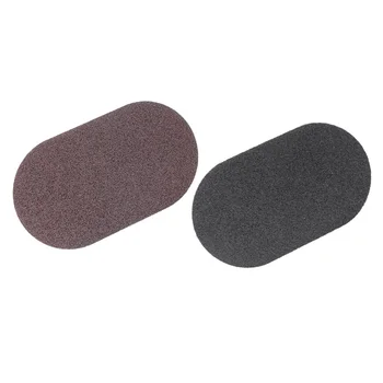 

2 Pcs Strong Decontamination Bath Brush Sponge Tiles Brush Magic Strong Decontamination Bath Brush Kitchen Clean Tools(Brown+Bla