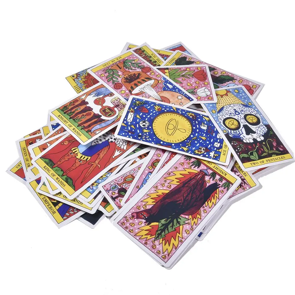 78 Tarot del Fuego карты Таро настольная игровая Карта