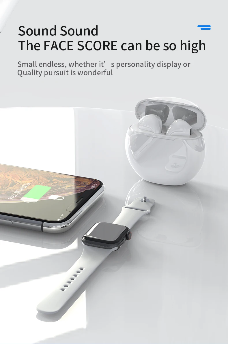 Беспроводные наушники A3 Tws, Bluetooth наушники, воздушные наушники, гарнитура, гарнитура с зарядным устройством для iPhone, huawei, Xiaomi