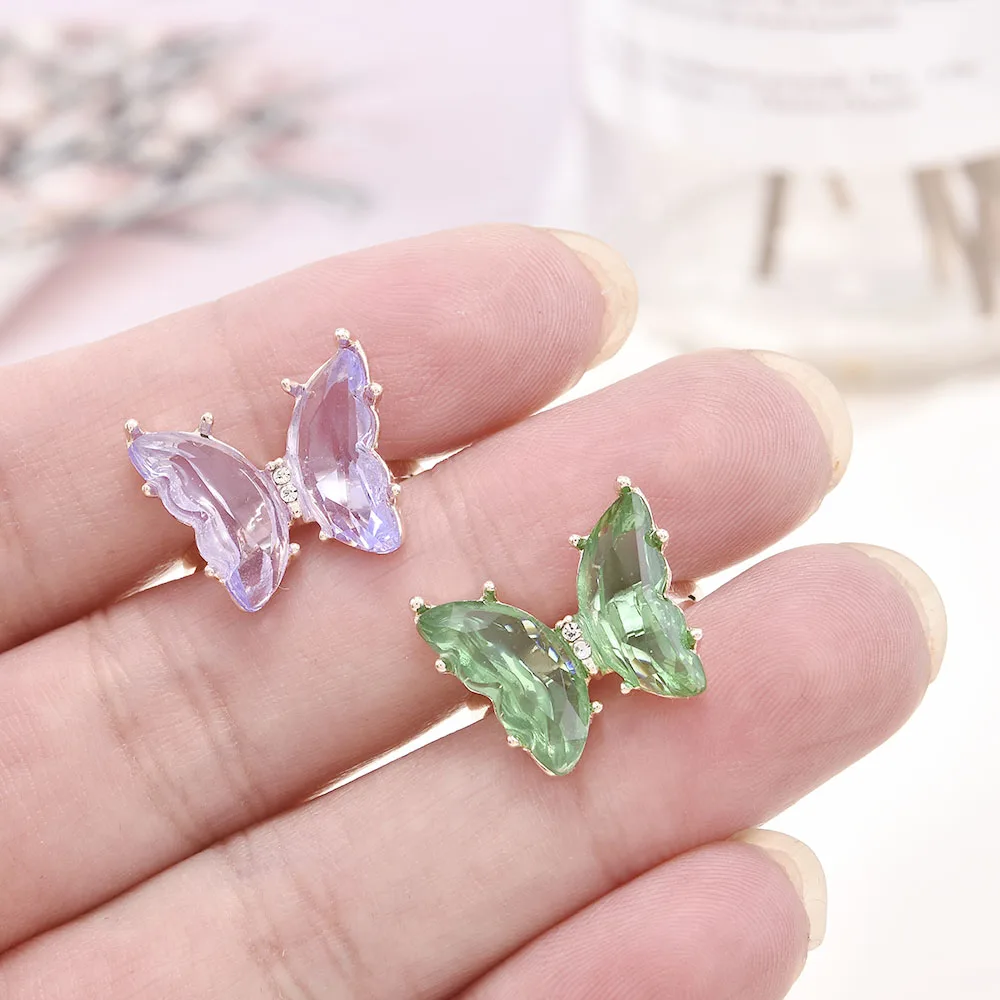 New Butterfly Ring Purple Fashion Popular Temperament Sweet Romantic Female Jewelry Girl Wedding Gift - Image 5