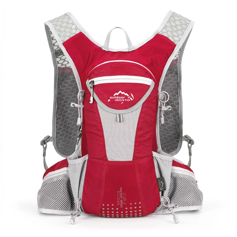 Открытый альпинистский походный рюкзак MTB велосипедная ездовая сумка велосипедный лыжный рюкзак для уличного спорта Беговая велосипедная фляга для воды - Цвет: Red