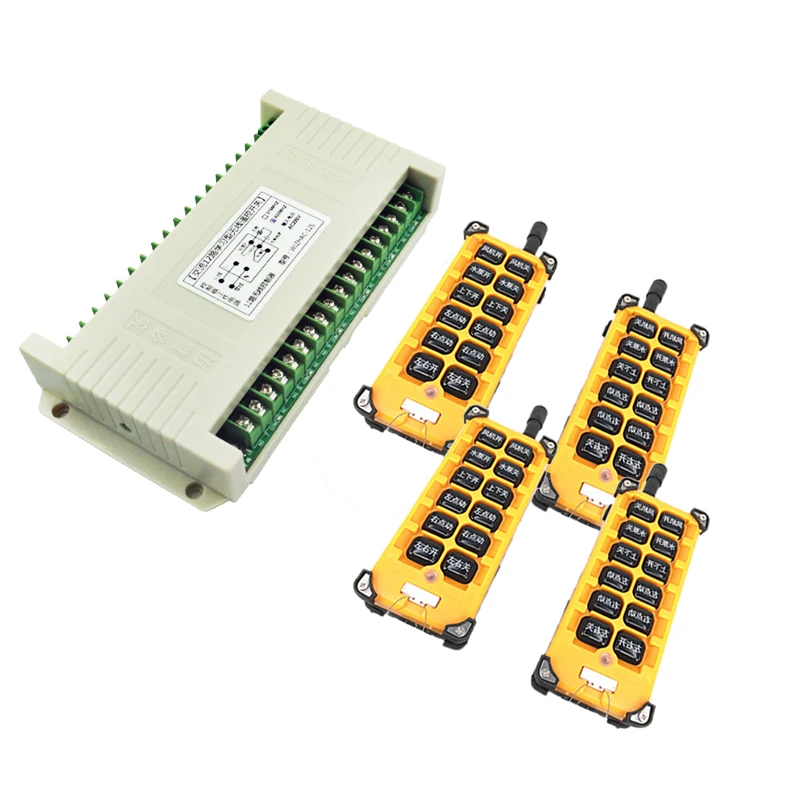 

Беспроводной Радиочастотный приемник с дистанционным управлением, 12 каналов, 220 В перем. Тока, 12 каналов