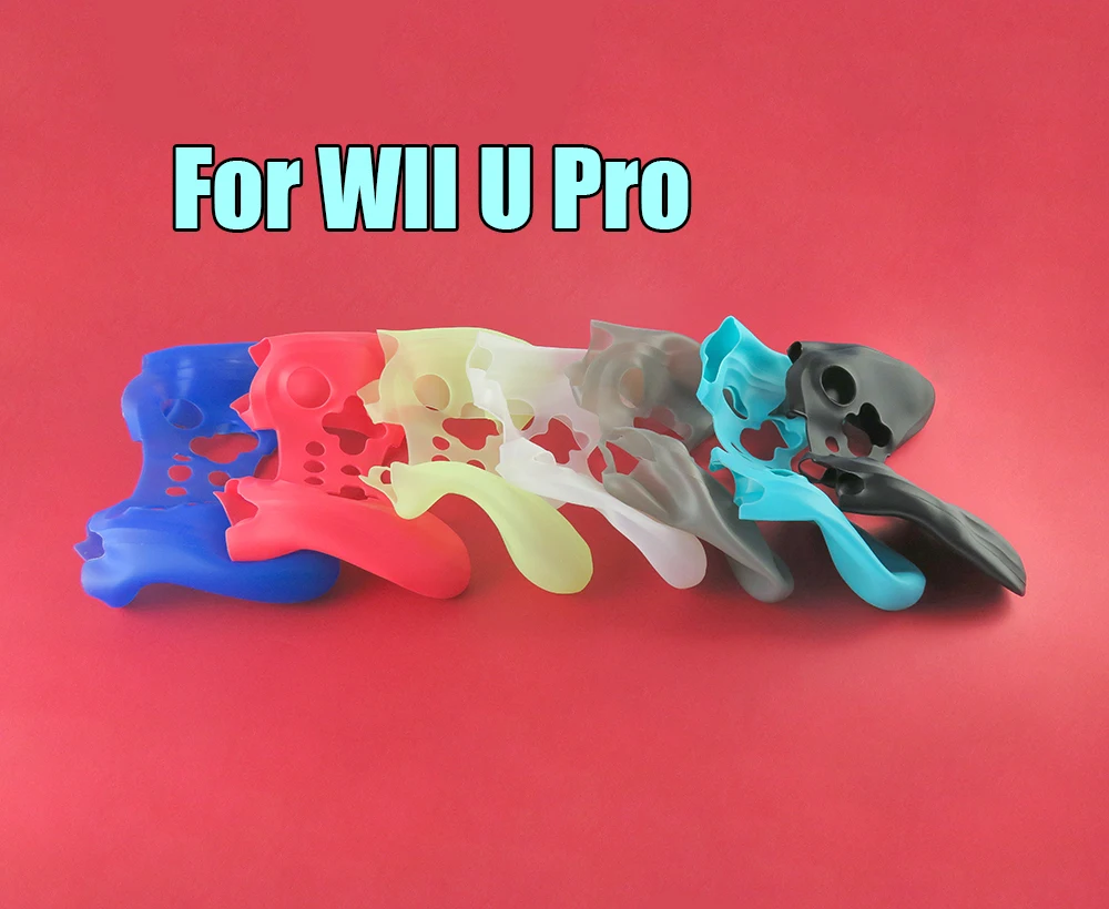Ocgame полный Средства ухода за кожей протектор Мягкий силиконовый чехол для Wii U Pro Controller Беспроводной геймпад