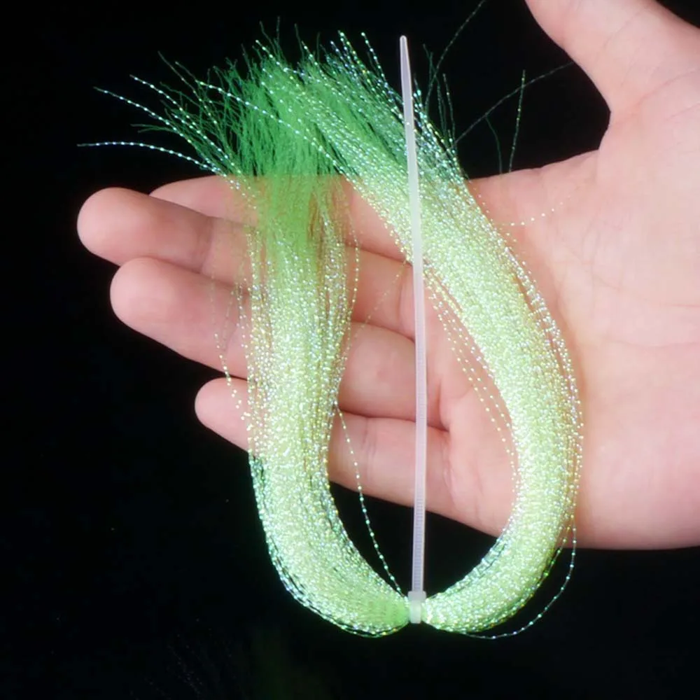 Crystal Flash Fly Tying Material 200pcs/bag Holographic Colorful Silk Bait Line durable practical convenient fishing Accessorie fishing accessories,fishing tool,fishing tools,fishing tackle