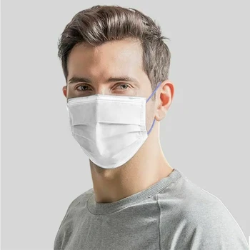 

10 pcs/set 3 Layers Disposable Anti-dust Mouth Face Mask Air Pollution for Women Men Outdoor Cycling Working Protective Masks