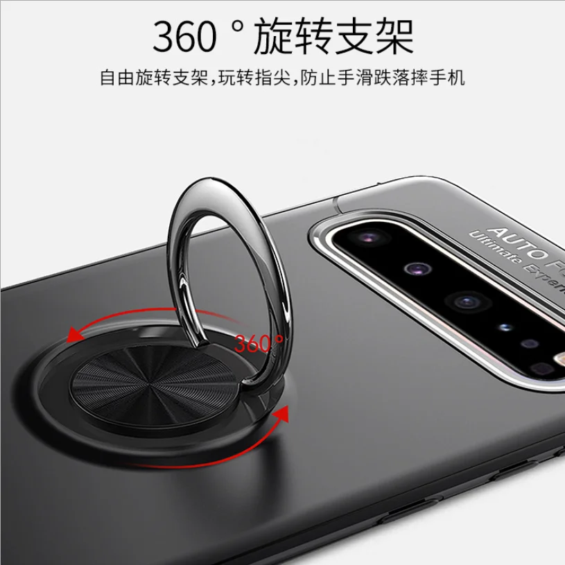 Магнитный Невидимый кронштейн, мягкий чехол для телефона samsung galaxy A50 A70 A40 A20 Note 8 9 10 S8 S9 S10 plus