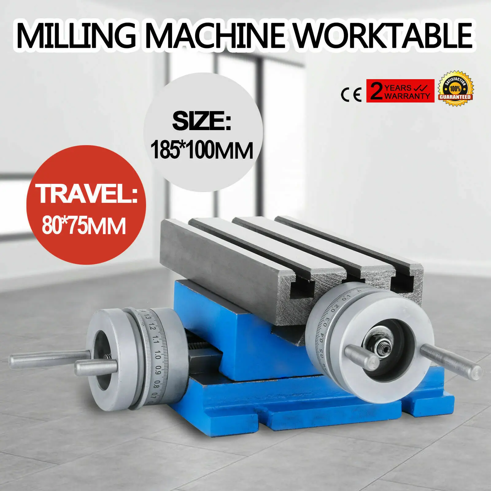 US $123.12 Milling Working Table 73 x 4Compound Milling Machine Work Table 2 Axis 4 Ways MoveMultifunction Milling Working Table Heavy