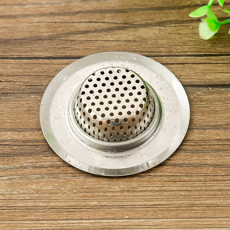 cm/9cm/11cm Stainless Steel Sink Strainer Shower Sewer Outfall Anti-blocking Floor Drain Hair Stopper Catcher Kitchen Accessorie
