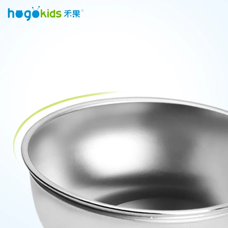 Hogokids набор посуды для детей миска из нержавеющей стали детская посуда для кормления ребенка миска столовая посуда 6 комплектов