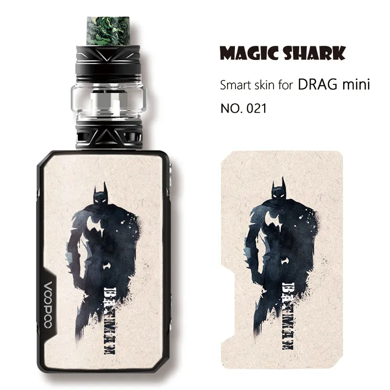 Magic Shark Marvel DC Бэтмен Супермен Халк Мстители чехол наклейка пленка для Voopoo Drag мини
