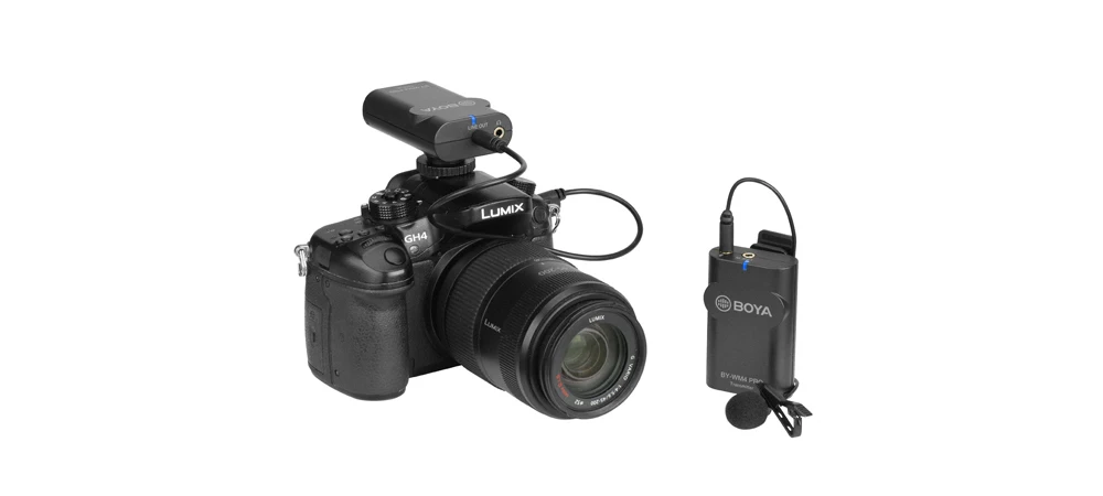 BOYA BY-WM4 Pro K1 цифровой 2,4G беспроводной микрофон электретный конденсаторный петличный микрофон для DSLR камеры видеокамеры Аудио рекордер ПК