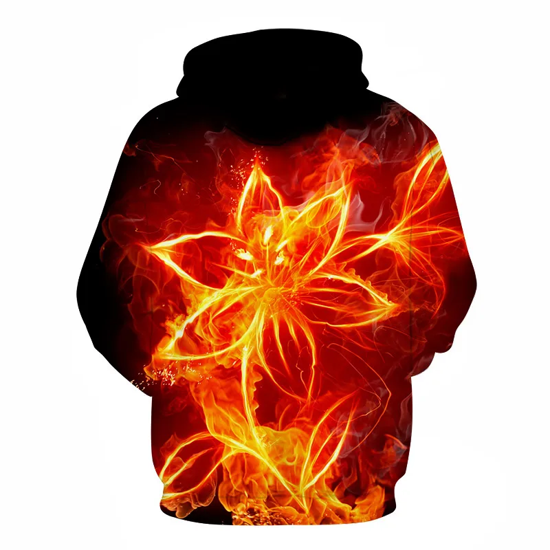 Hot New Design Flowers Hoodies Men/Women 3d Sweatshirts Digital Print Rosa Roses Floral Hooded Harajuku Hoodies Brand Hoody Tops