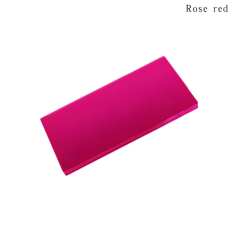 Deep pink Внешний аккумулятор 20000 м Ач внешний аккумулятор портативное зарядное устройство 18650 светодиодный светильник двойной USB внешний аккумулятор для телефона удобный для путешествий - Цвет: Deep pink