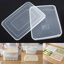 1 шт. клецки холодильник коробка для хранения Еда Класс для кексов, еды дом-контейнер с Кухня холодильник для продуктов чехол
