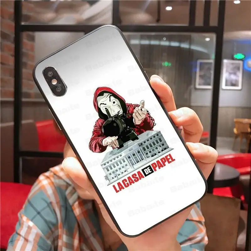 Чехол для iphone 11, серия tv Money Heist House Of paper, аксессуары для телефонов, чехол для iphone 8, 7, 6S Plus, 5S, SE, XR, X, XS MAX, чехол