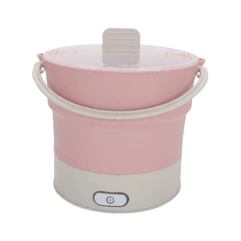 

Portable Electric Hot Pot Cooker Multi-Function Travel Folding Electric Skillet US Plug