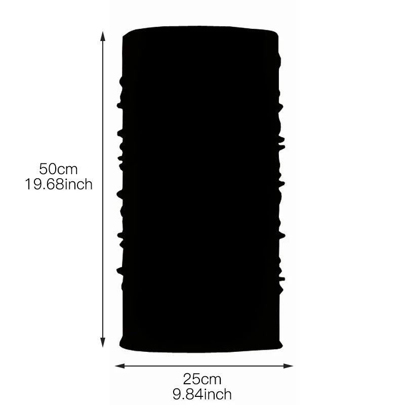Multi-function Magic Outdoor Sports Riding Mask Seamless Solid Color Series Headscarf Sunscreen Sports Bib Riding Face Towel