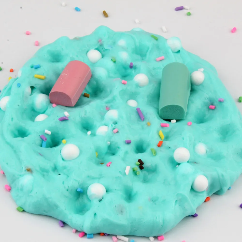 DIY полимерная глина, цветные пушистые слизи, игрушки, пушистые Хрустящие пенопластовые бусины, Лизун для детей, расслабляющие подарки, глиняные подарки, антистрессовая игрушка Y1022