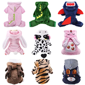 

Funny Dog Clothes Simulation Rabbit Cow Suit Clothes For Dogs Cat Costume Clothing Halloween Dressing Up Chihuahua Party Suits