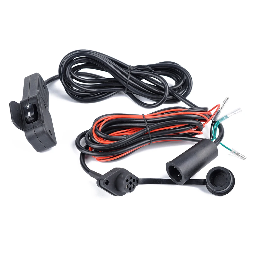 Универсальный 12 V/24 V ATV/utvлебедка проводной пульт дистанционного переключателя Водонепроницаемый Управление Системы ATV Запчасти и аксессуары