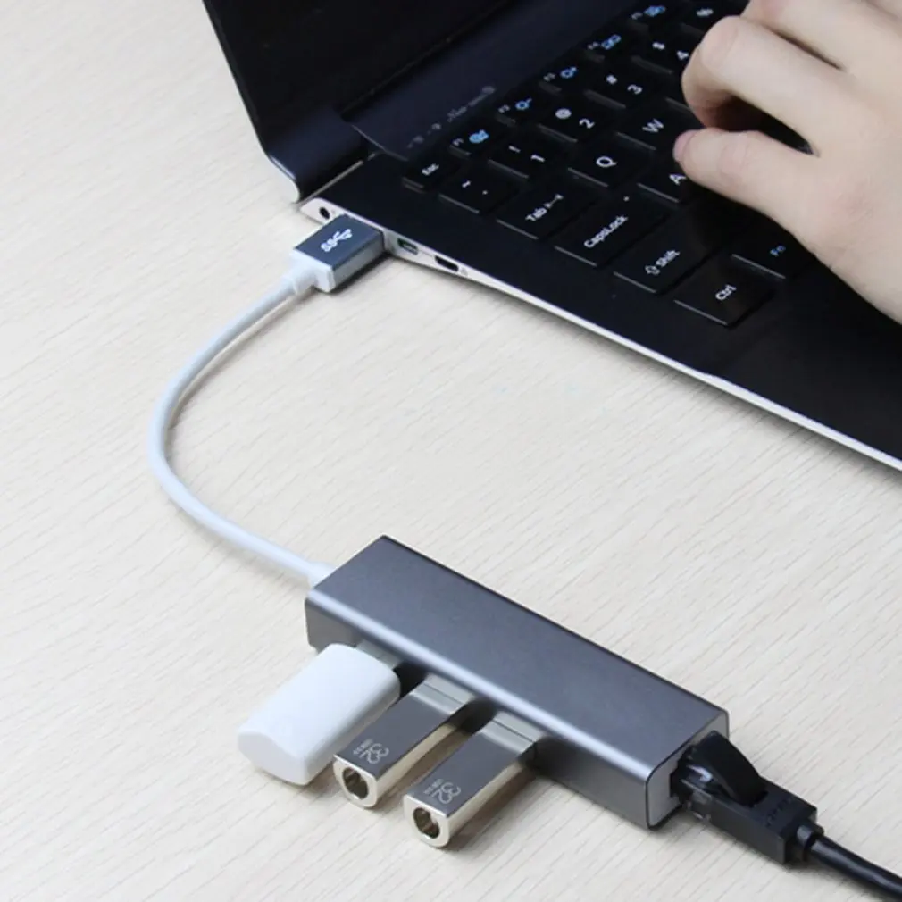 USB 3,0 делитель для RJ45 сетевой интерфейс 3,0 гигабитный кабель сетевая карта