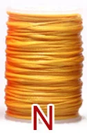 N 210D кожа швейная вощеная нить DIY Материал шнура Кожа ремесло, 1,2 мм Диаметр шнура хлопчатобумажная линия нить кожа строчка инструмент - Цвет: N