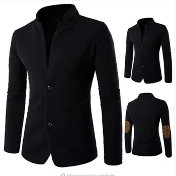 

2018 Brand Clothing Casual Blazers Men Fashion Plus Size Business Slim Fit Jacket Suits Masculine Blazer Coat Button Suit