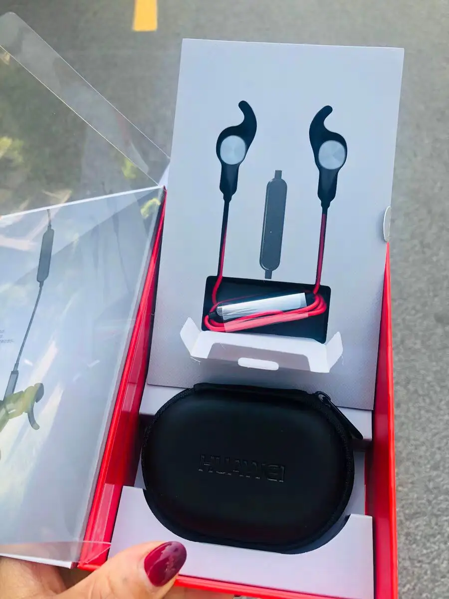 Оригинальная Спортивная bluetooth-гарнитура huawei AM60 CSR Apt-X Music Life, водонепроницаемые беспроводные наушники с микрофоном для Android IOS