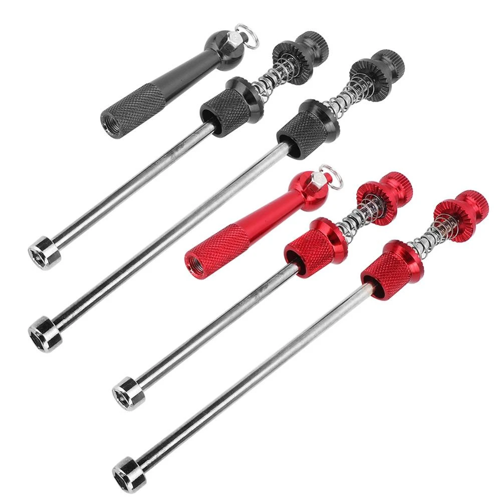Road MTB Bike Locking HubLox Skewers Anti Theft Quick Release Hub Skewer Black Road MTB Bike Locking HubLox Skewers Anti Theft Quick Release Hub Skewer Black