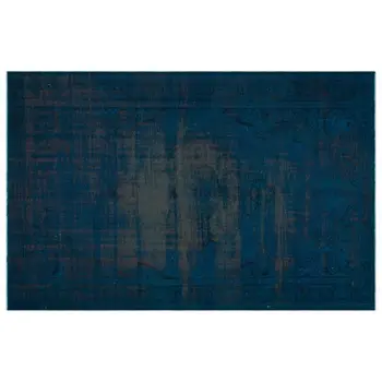

Handmade Turquoise Vintage Overdyed Turkish Area Rug 195x300 Cm-6'5''X9'10''