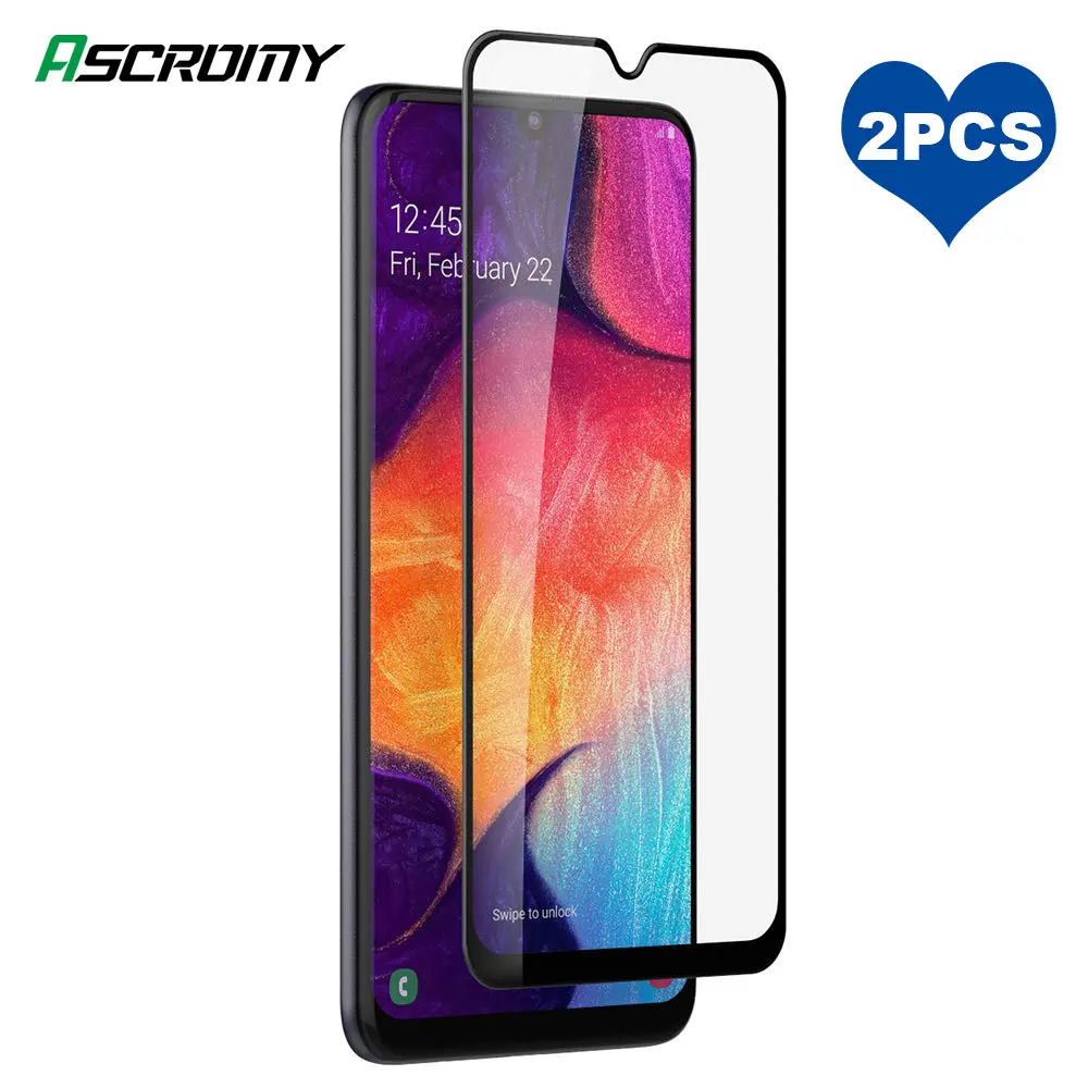 Защитное стекло закаленное для Samsung Galaxy A50 A10 A20 A30 A40 A60 A70 A80 M10 M20 M30|Защитные стёкла и