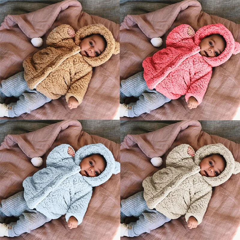 Одежда для малышей; детское теплое зимнее пальто; плотная детская верхняя одежда с длинными рукавами и принтом для маленьких мальчиков и девочек