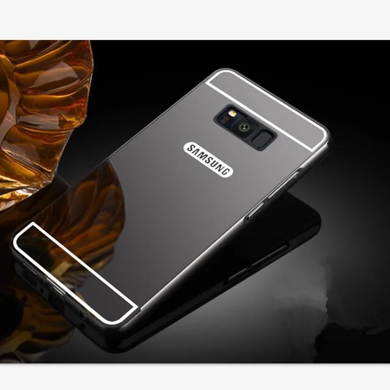 Роскошный Золотой зеркальный защитный чехол для телефона samsung Galaxy Note 10 Plus чехол для samsung S8 S9 Plus S7 Edge Note 5 Note 9 4 3