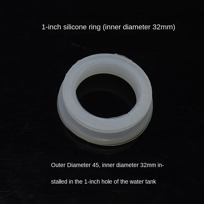 Ochoos 20Pcs Silicon Seal Ring for Vacuum Tube Solar Water heaters,Dia.58mm or 47mm White Ring Gasket Size: 58mm, Color: White