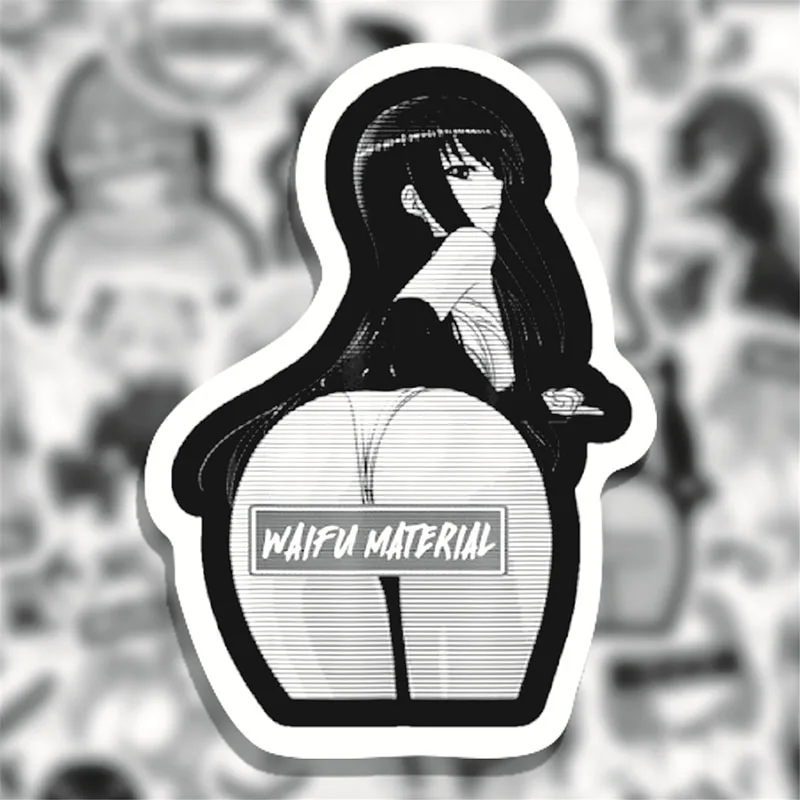 Waterproof Sticker Anime Waifu Stickers Collections Hentai Sexy Girl  Graffiti Decals For Laptop Water Bottle Home Wall Adults Teen Waterproof  Car Stickers From Sportop_company, $1.34