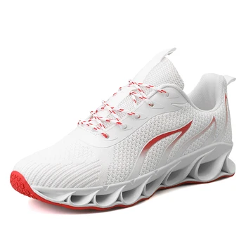

Newest Stylish Four Seasons Running Shoes For Men High quality Sneakers Lace-Up Lightweight Breathable Walking Shoes