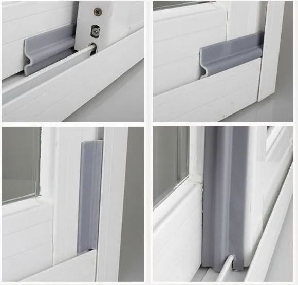 Самоклеящаяся уплотнительная лента пенопластовая ветрозащитная