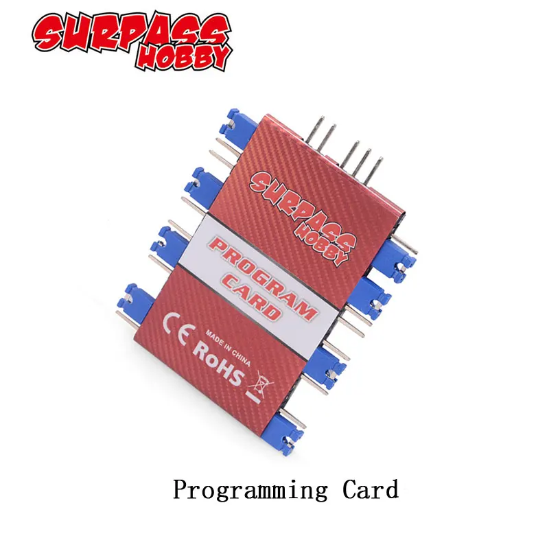 Programming Card Водонепроницаемый 2948 3000KV 3450KV мотор w/рубашка с водяным охлаждением и 50A бесщеточный ESC карточка программирования для RC лодки Аксессуары для радиоуправления - Цвет: Programming Card