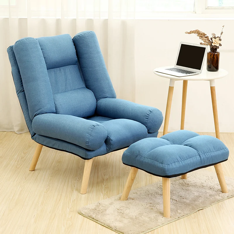 

H1 Comfortable Sofa Early Rise Folding Chair Convenient Sofa Simple Chair Bedroom North Ouyang Terrace Upright Small Family