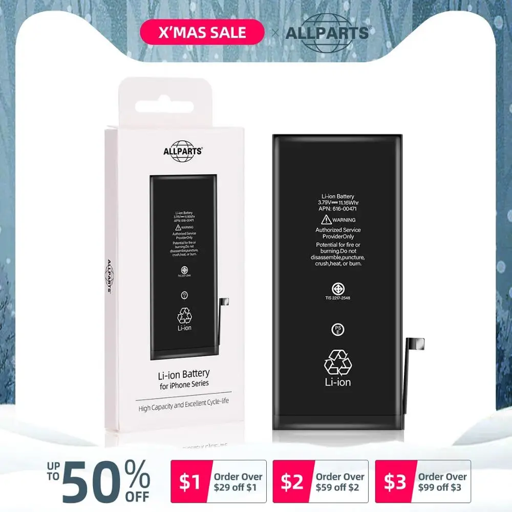 

2019 NEW Internal Batteries Replacement For iPhone 5 5S SE Battery OEM Replacement Battery For iPhone 6 6S 7 Plus X Battery