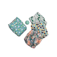 Couches pour bébés de 0 à 3 ans, doublure en peluche, lavables, écologiques, réutilisables, simples boutonnage, réglables, pour nouveau nés