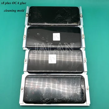 

OCA glue removing Mold for samsung s8 plus g955 LCD display screen in frame heating cleaning oca glue aluminum mold