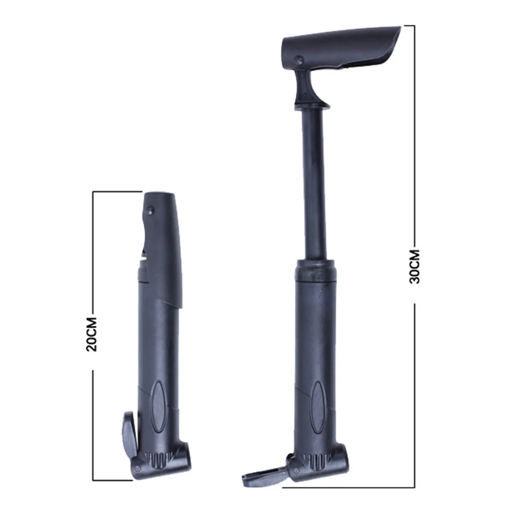 Bicycle Mini Pump Cycling High Pressure MTB Road Bike Inflator Black Bike Tyre Pump Ultra Light Portable Air Pumps BC0061 (6)