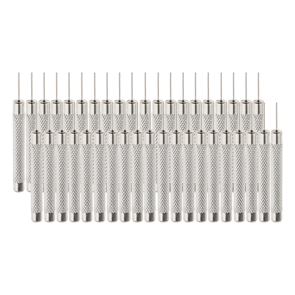 Lot of 40 - Watch Band Strap Punch Pin Removal Repair Tool Kit Accs (0.7mm)