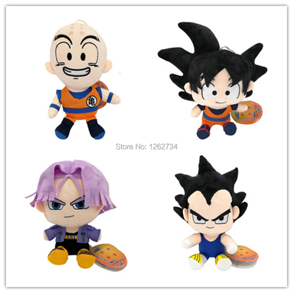 4 Styles Q Kuririn Trunks Vegeta 18-20cm Figure Toy Retail | Игрушки и хобби