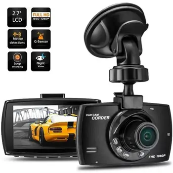 

G30 Driving Recorder Car DVR Dash Camera Full HD 1080P Recording Night Vision Wide Angle Dashcam Video Registrar
