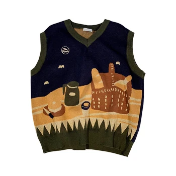 

Lady Style Sweater Women Winter 2020 Loose Outerwear Pullover Bottomed T-shirt Sweater Vest V Neck