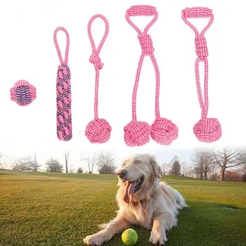 

12pcs Interactive Large Small Dog Toy Sets Dog Chew Rope Toys for Big Small Dogs Toothbrush Ball Toy for Puppy Dogs Accessories