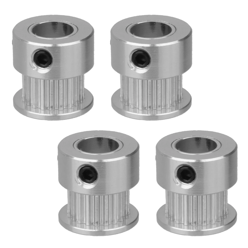 GT2 Timing Belt Pulley 20 Tooth 8mm Bore for 6mm Width Pack of 4 | Автомобили и мотоциклы